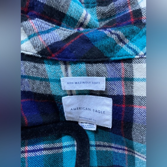 American Eagle Flannel Size XS - Picture 3 of 3